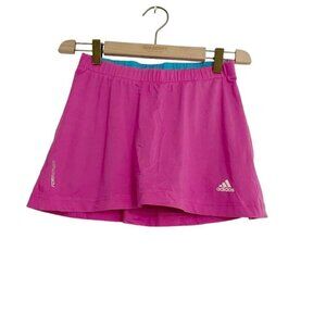 Adidas Size Small Skirt Skort Tennis Athletic Pink Blue